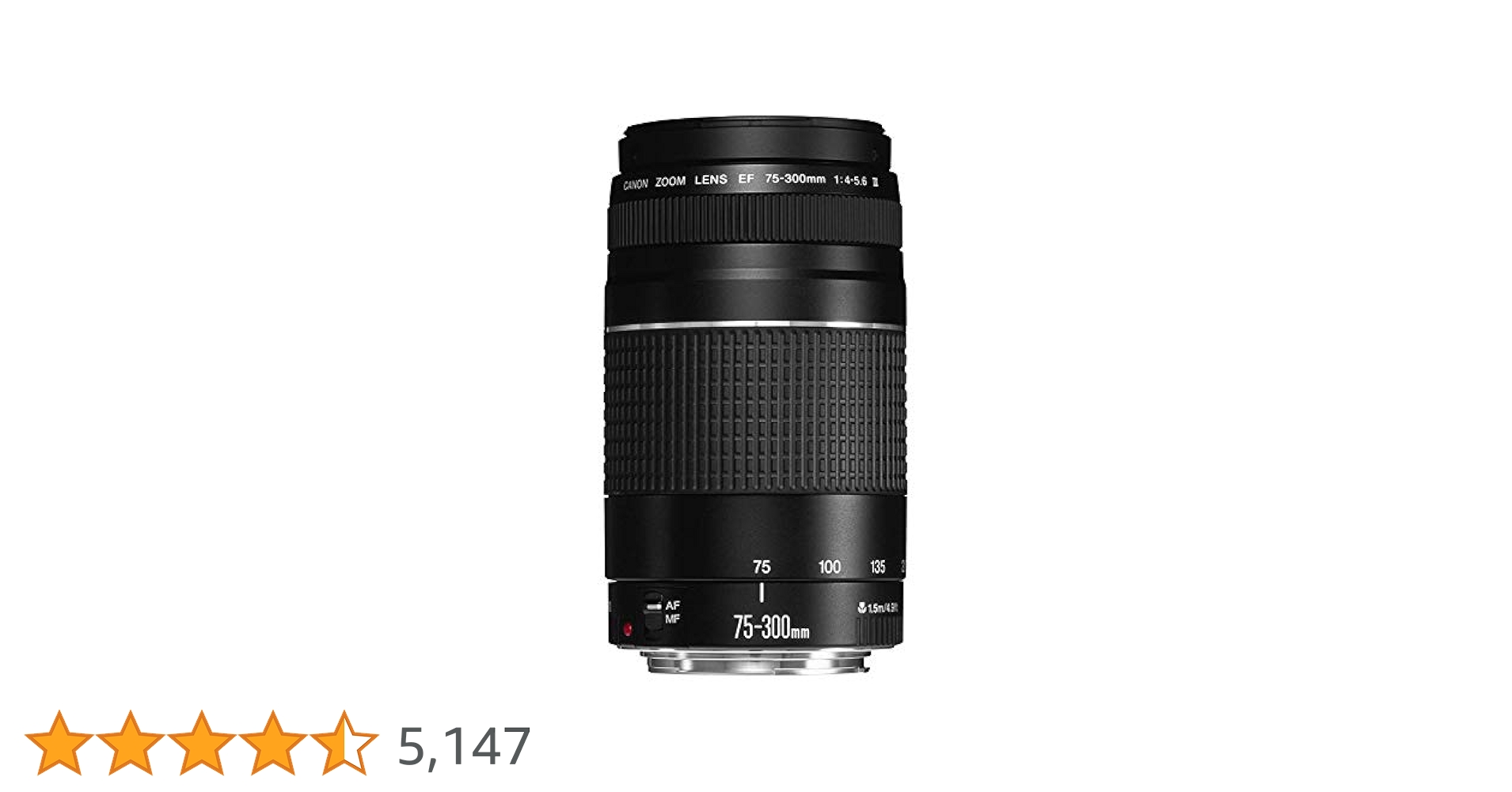 Amazon.co.jp: Canon EFレンズ EF75-300mm F4-5.6 IIIズーム